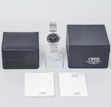 **NEAR MINT w/ Box** ORIS Big Crown 7501 Automatic Black Dial Day Date 35mm Mens 2