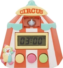 Hashy Top-in Jumping Kitchen Timer Circus 8.5 × 3.2 × 8.6cm
