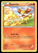 Fennekin 11/124 Common Fates Collide Pokemon Lightly Played