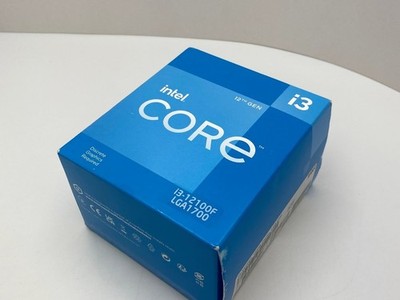 Intel Core i3-12100F Processor (4.3 GHz, 4 Cores, LGA 1700) Box - BX8071512100F