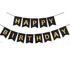 Happy Birthday Banner Party Decoration