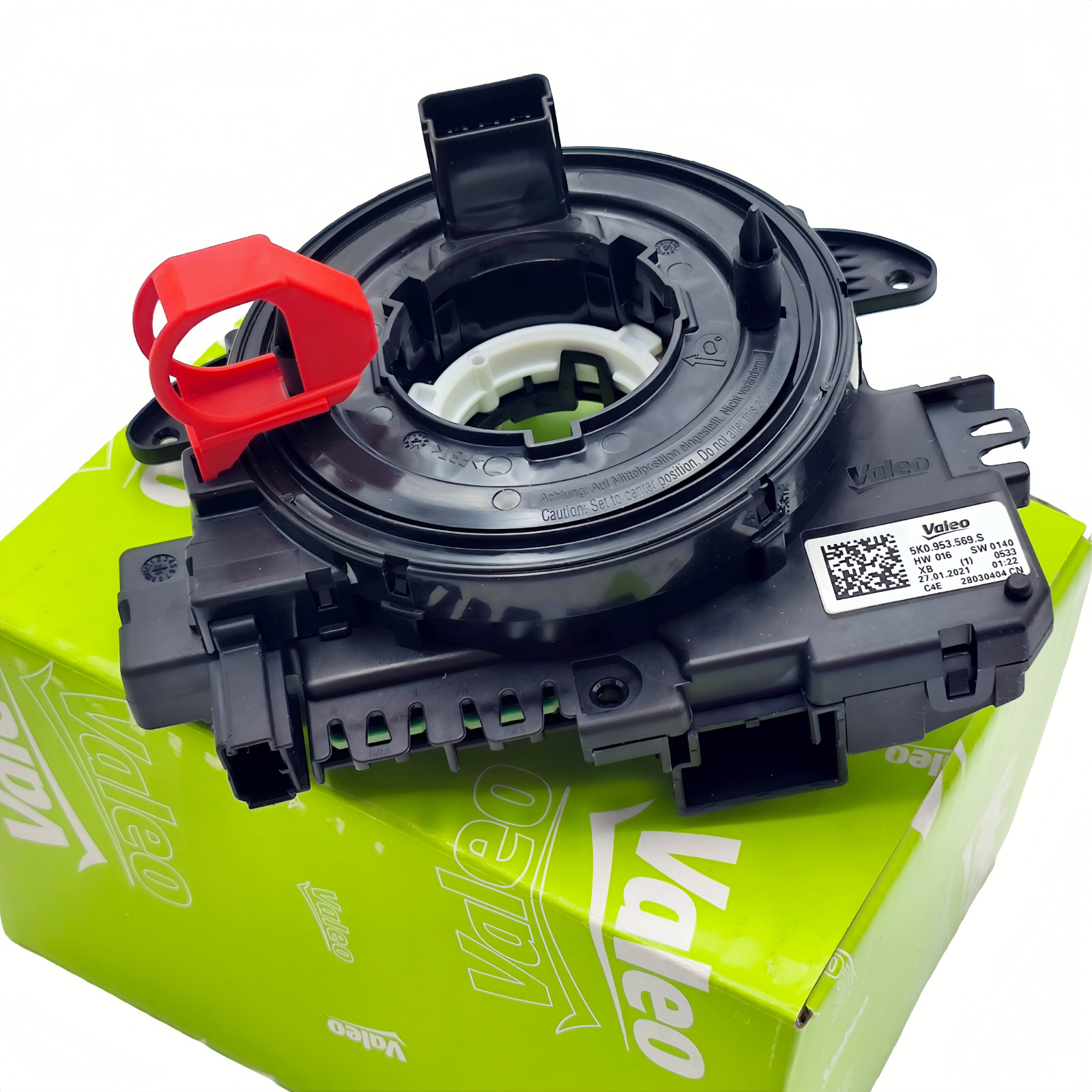 Orig Valeo Slip Ring Squib Clock Spring For VW Passat CC 5K0953569S/5K0953569AR