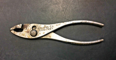 Cee Tee Co 6.5'' Slip Joint Pliers, USA, VINTAGE