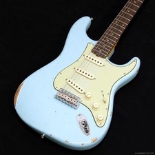 Fender Custom Shop '63 Stratocaster Relic Faded Daphne Blue New Collection