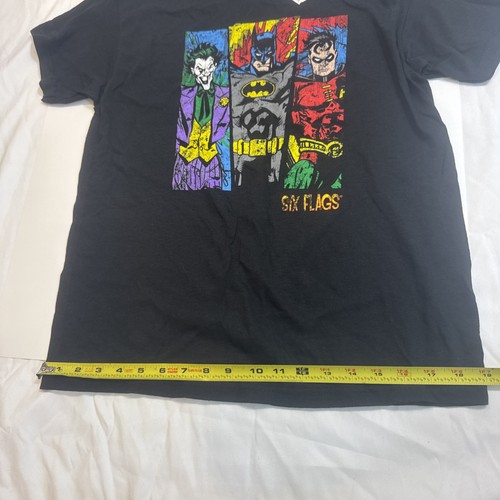 Six Flags DC SF Batman T-Shirt schwarz Größe XL - Bild 11 von 14