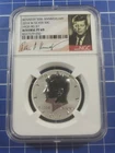 2014 W Reverse Proof Kennedy Silver Half Dollar NGC PF69 High Relief