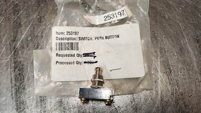 SPX Power Team 253197 Push Button Switch for Electric Hydraulic Pump NEW NO BOX