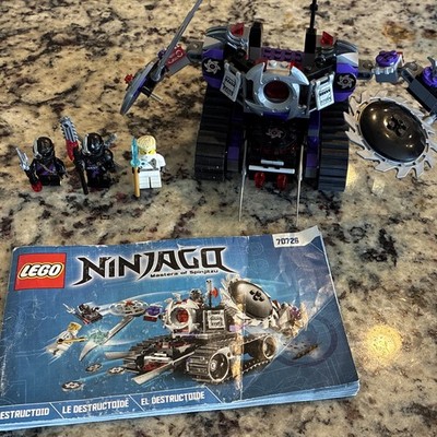 LEGO NINJAGO 70726 Destructoid Complete Set w/ Instructions & Minifigs