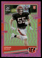 2020 Donruss Optic #143 Logan Wilson Pink