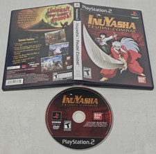 PS2 Inuyasha: Feudal Combat *Disc & Case*Tested*Free Shipping*