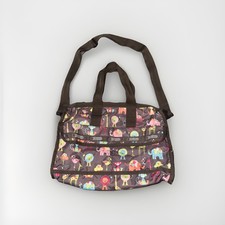 LESPORTSAC Ryan Zoo Animals Diaper Bag Tote Overnight Lightweight