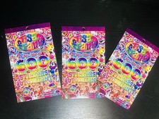 Lisa Frank Sticker Books 600 Stickers 5 Pages  LOT OF 3 