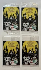 NECA NBX NIGHTMARE BEFORE CHRISTMAS POSTERS TRADING CARD SEALED BOX TOPPERS X 4
