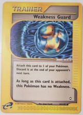 Pokemon TCG Aquapolis #141/147 Weakness Guard NM/LP on eBay