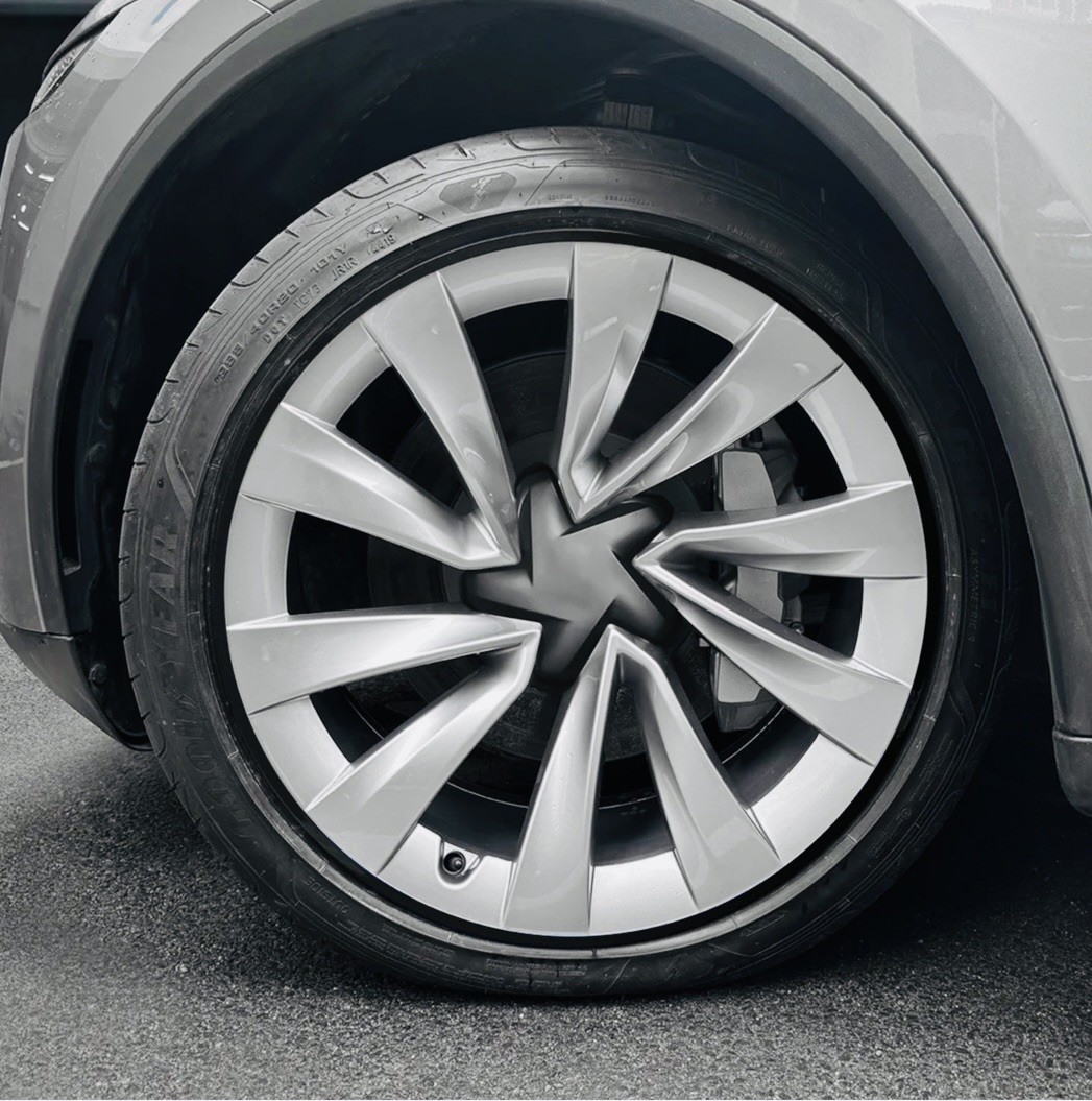 20 Inch Rams 20 Inch Wheel Covers for Tesla Model Y Juniper 2025 - 2026 Turbine ...