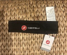 CASTELLI SUMMER HEADBAND UNISEX 4516044 010 One Size BLACK NEW WITH TAGS