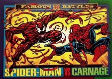 1993 Marvel Universe #145 Famous Battles - Spider-Man vs Carnage