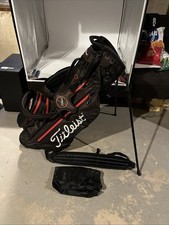 Titleist Players 4 Way STADRY Stand Golf Bag Lightweight Cross Body Red Black