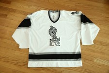IHL Indianapolis Ice White 1993/94 Team Issue Bauer Jersey Size 52 Ultra Rare