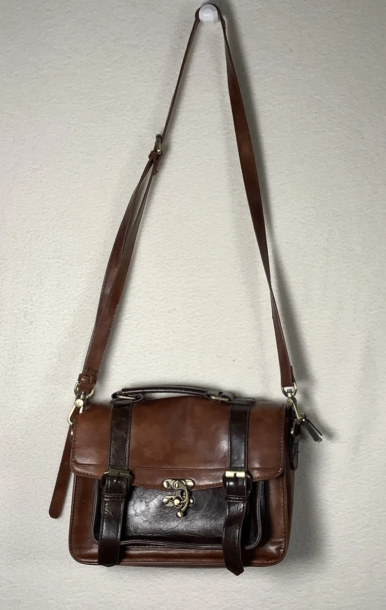 Hide & Stitches Idaho crossbody tas brown | 001300-Bruin