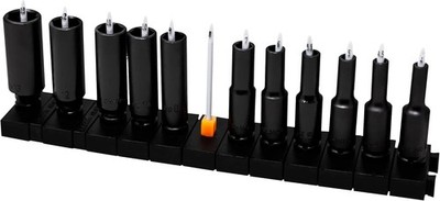 ToolBox Widget - Socket Organizers 1/4'' | Includes 12 Modular Socket Organizers 