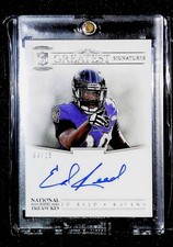 Ed Reed - 2017 National Treasures NFL Greatest Signatures Auto 03/25