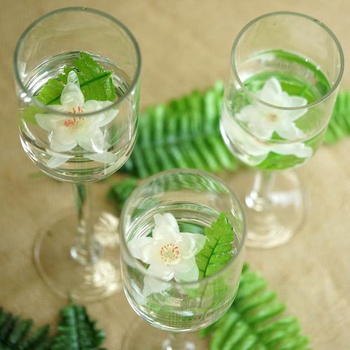 Clear Set of 3 Raised Cylinder Glass Vases CENTERPIECES Wedding Party Supplies - Picture 8 of 8