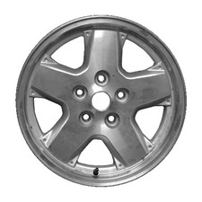 Refurbished 16x7 Machined Silver Wheel Fits 2002-2007 Jeep Liberty 560-99075