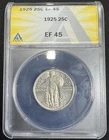 1925 Standing Liberty Quarter ANACS XF45 ( Original Luster)