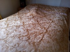 2 sofa throws or double bed covers large. Size 110 inches by 62 inches wide.