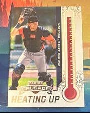 2025 Panini Crusade - Heating Up Walker Janek #28 (RC)