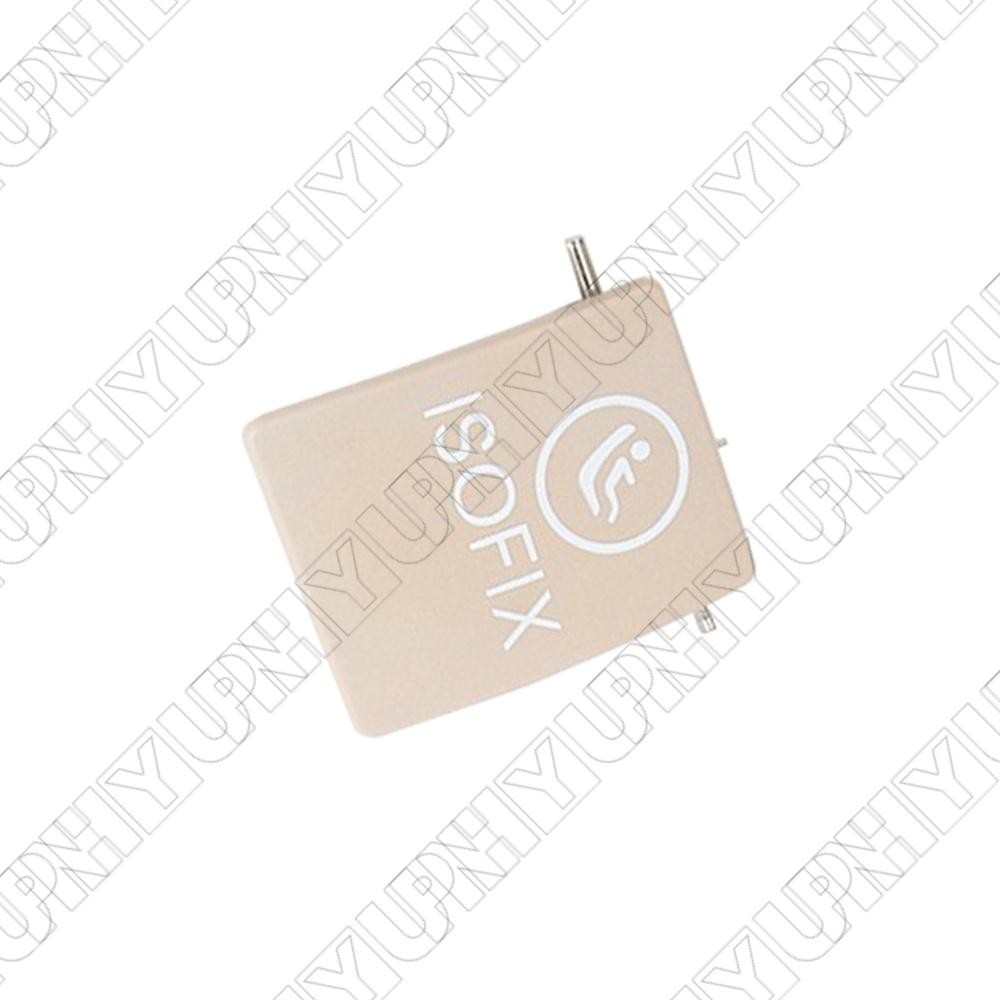 1x Tappo coprisedile beige gancio ancoraggio ISOFix per Mercedes-Benz GLC 2016-2021 foto 4