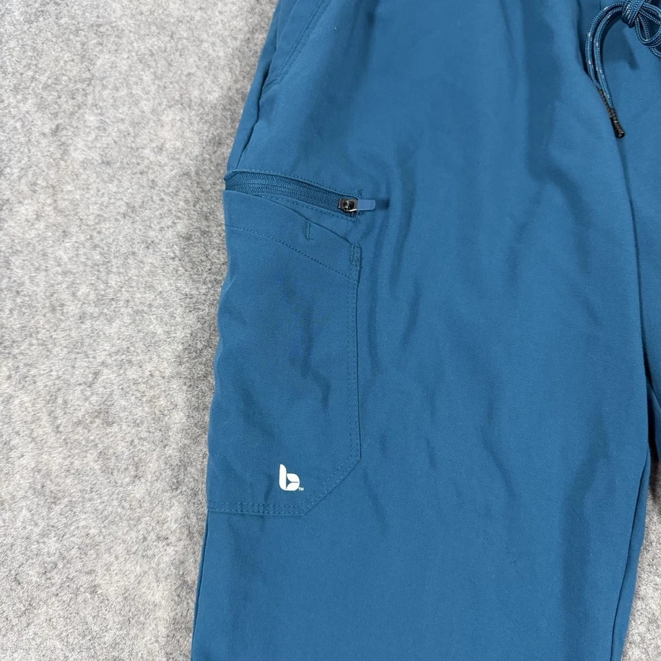 Barco Unify Workwear Scrub Pants Women's Size Small (Actual W29xL26) Teal Blue - Image 3 of 4