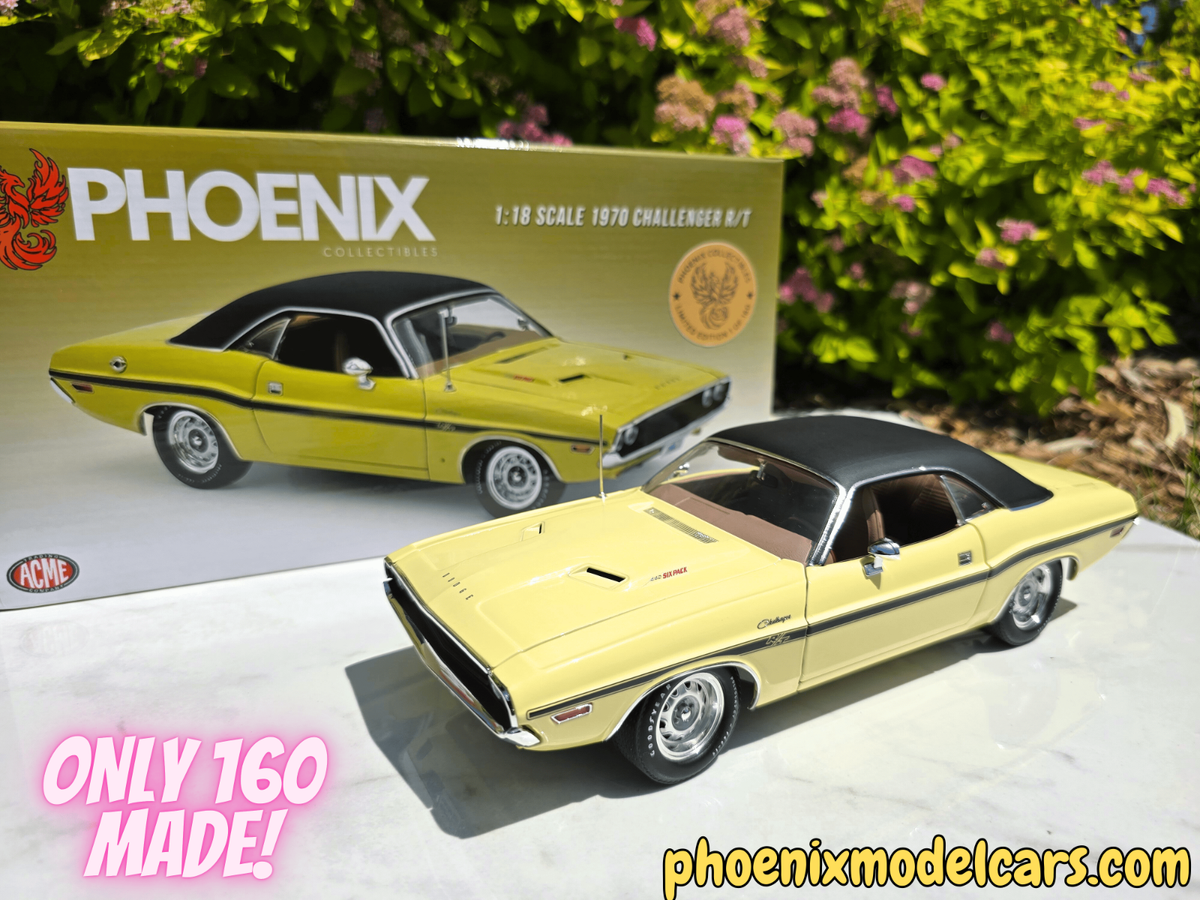 ACME / Highway 61 1970 Dodge Challenger Sunfire Yellow 1/18