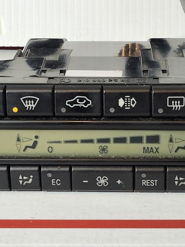TESTED! MERCEDES BENZ W208 CLK320 CLK430 A/C HEATER CLIMATE CONTROL *FOR PARTS* - Picture 3 of 11