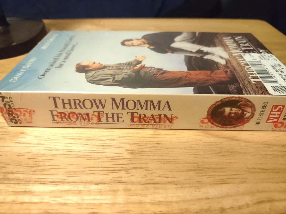 Throw Momma from the Train (VHS 1987 Orion) DeVito Crystal WATERMARK New Sealed - Image 3 of 4