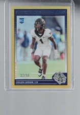 2024 Panini Score Football No. 368 Caelen Carson RC 22/50 Cowboys
