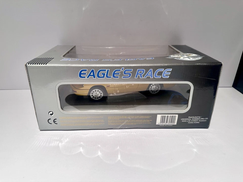 Eagle's Race 1:18 Scale Alfa Romeo Spider Convertible Yellow - Image 4 of 4