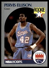 1990-91 Hoops Pervis Ellison Rookie Sacramento Kings #257