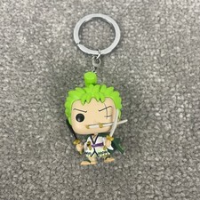 Llavero Pop de Bolsillo de Una Pieza Zoro Funko Figura Vinilo Roronoa Zoro Llavero