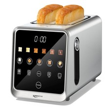 Toaster 2 Slice, Digital Smart Toaster with TouchScreen, Dual Control Panel, ...