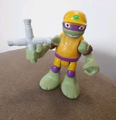 TMNT Road Rescue Donnie Teenage Mutant Ninja Turtles Half Shell Heroes Figure