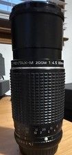 PENTAX-M Zoom 75-150mm f/4.5 Telephoto Aluminum Camera Lens Asahi Opt. Co.
