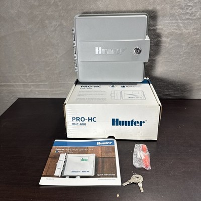 HUNTER Hydrawise 6-Station Wi-Fi Outdoor Controller Timer  PRO-HC PHC-600  New