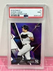 2018 Finest Aaron Judge # 1 Purple Refractor /250 PSA 9 MINT New York Yankees