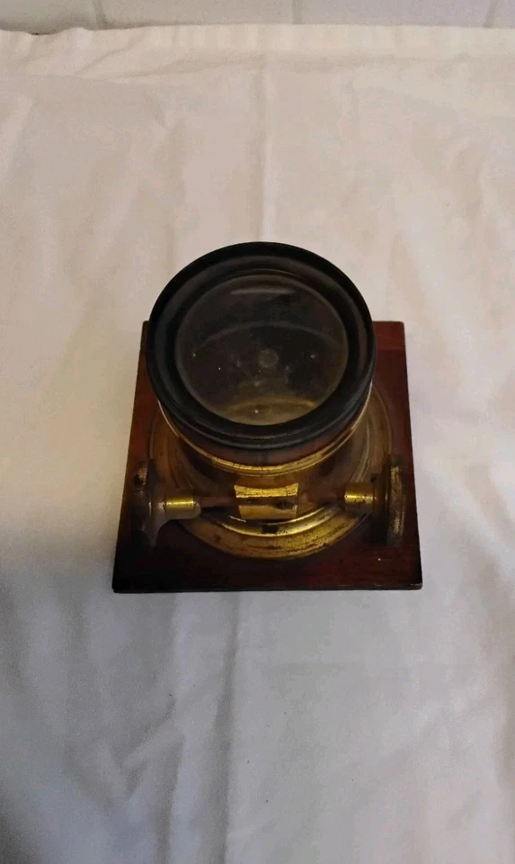 Ancien objectif type ou petzval - Photo 2/4