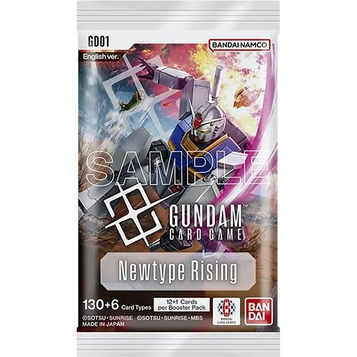 Bandai Gundam Card Game - Newtype Rising Booster Pack GD01 2690₽