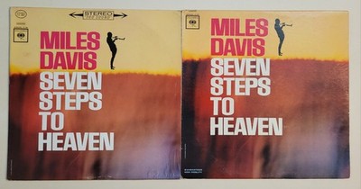 MILES DAVIS SEVEN STEPS TO HEAVEN OG 2 EYE COLUMBIA LP MONO & STEREO NM