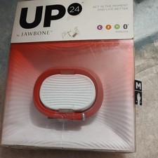Up 24 By Jawbone Sleep/Fitness Monitor Tracker Wristband Size Large Bluetooth