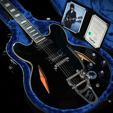 Used Epiphone Shinichi Ubukata ES-355 Custom Ebony Electric Guitar